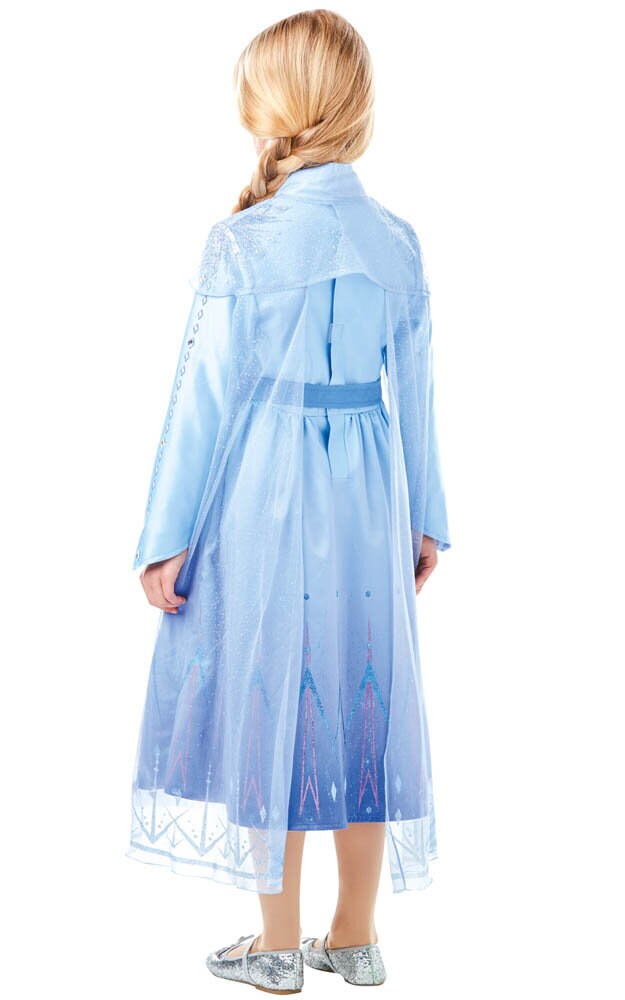 Frost 2, Elsa Børnekostume Premium Edition 3-8 år