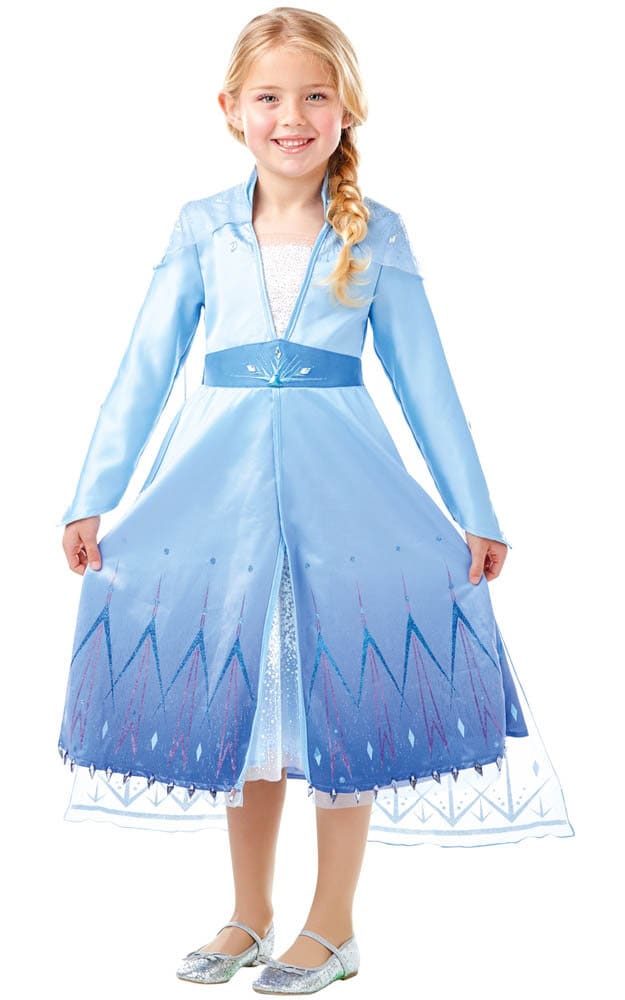 Frost 2, Elsa Børnekostume Premium Edition 3-8 år