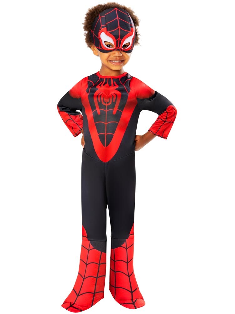 Spidey Miles Morales Kostume 3-4 år