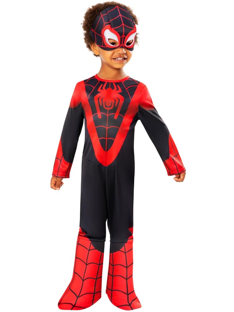 Spidey Miles Morales Kostume 3-4 år