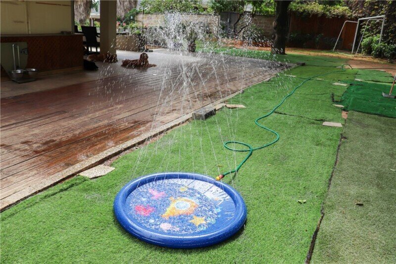 Vandstænkmåtte med havdyr motiv 1 meter