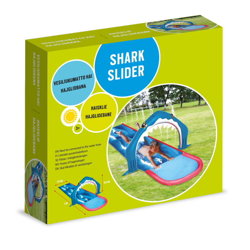 Vandrutsjebane Haj 3 meter