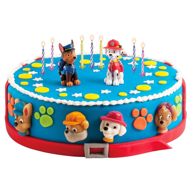 Paw Patrol Kagefigurer & Kagelys