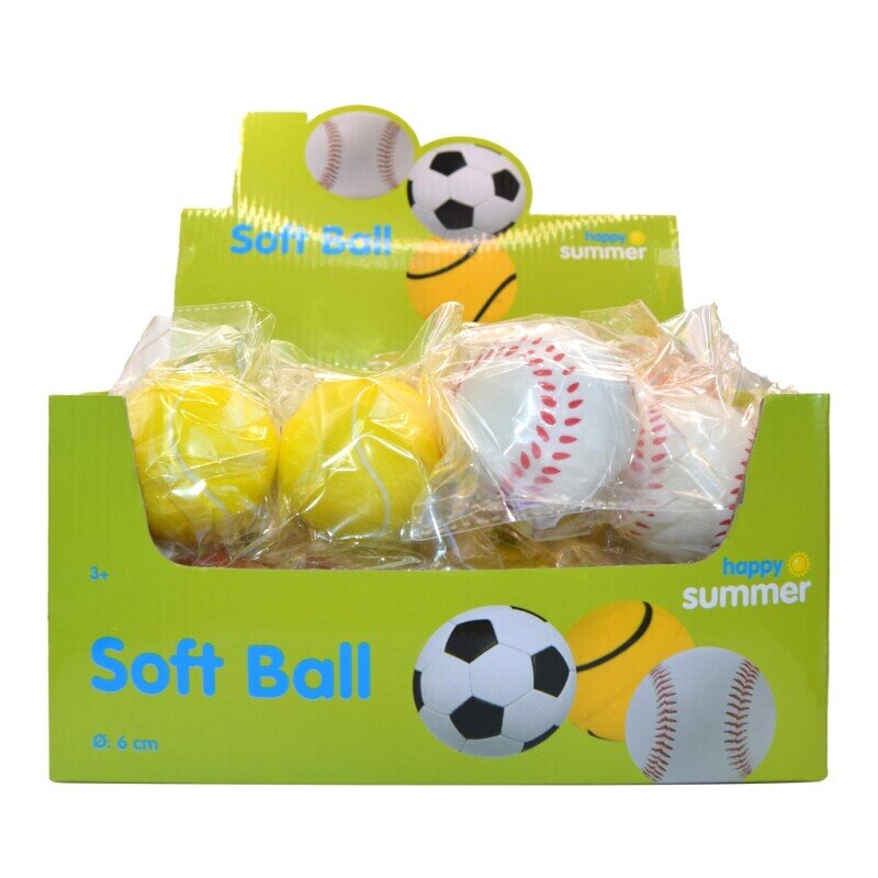 Happy Summer Sportsbolde 6 cm