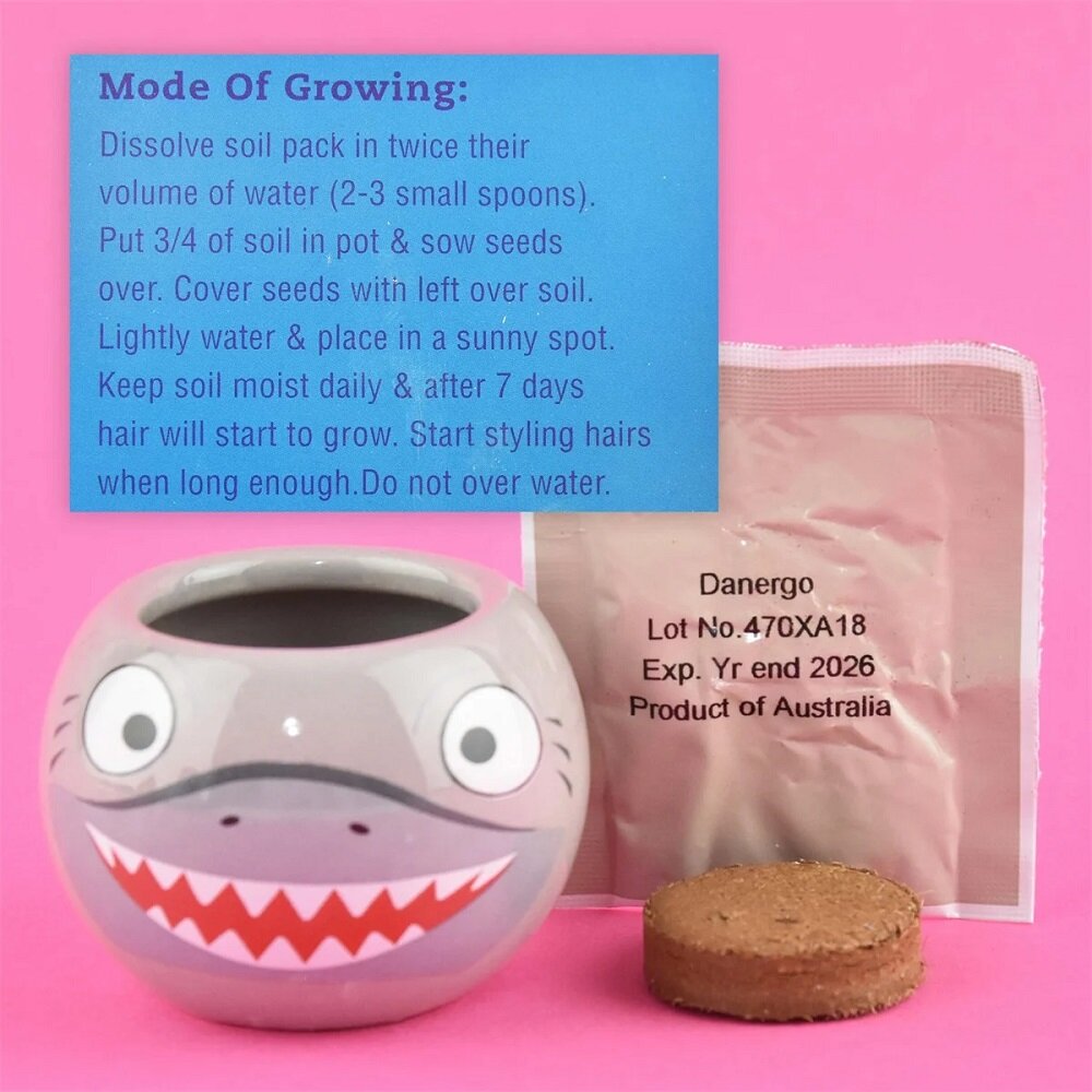 Dyrk græs kit i sød potte