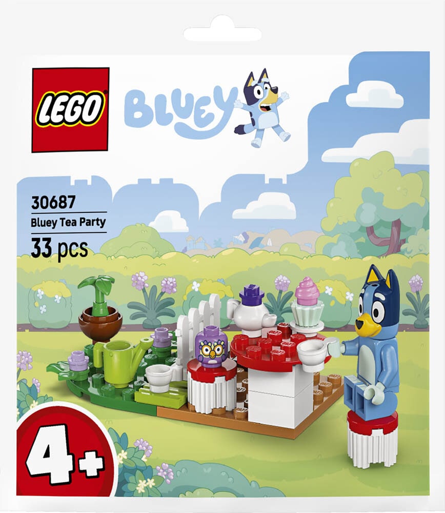 LEGO Bluey - Blueys tebord 4+