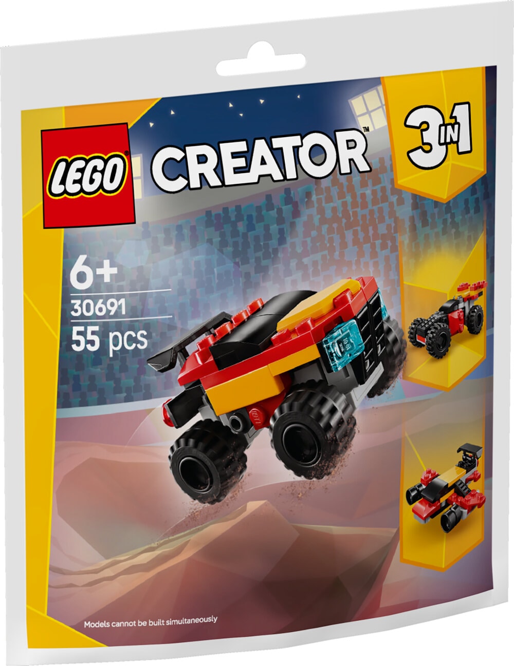 LEGO Creator - Ombyggelig mini-monstertruck 6+