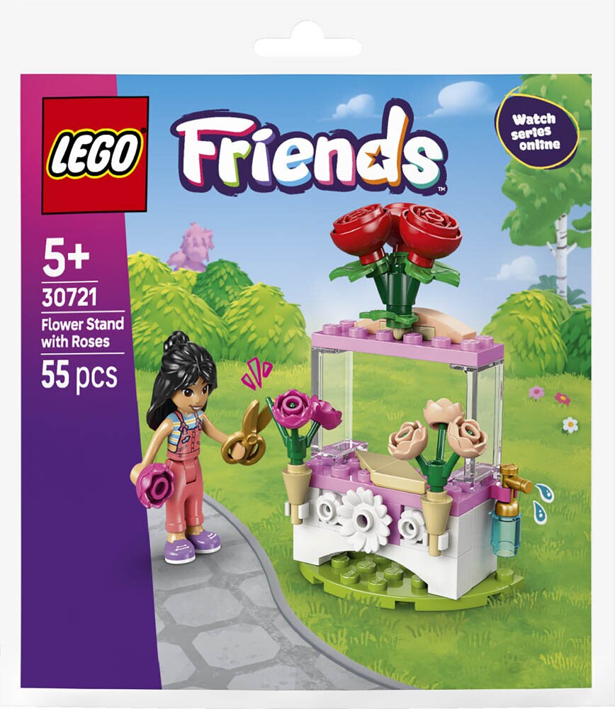 LEGO Friends - Blomsterbod med roser 5+