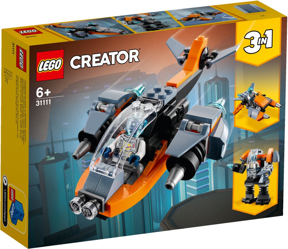 LEGO Creator - Cyberdrone 6+