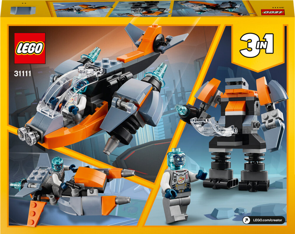 LEGO Creator - Cyberdrone 6+