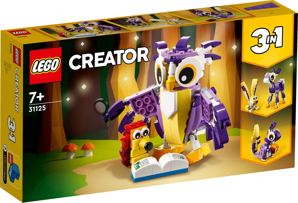 LEGO Creator - Fantasi-skovvæsner 7+