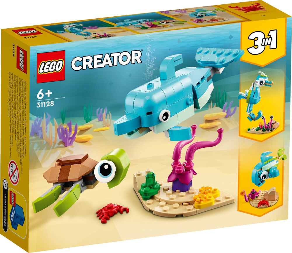 LEGO Creator - Delfin og skildpadde 6+