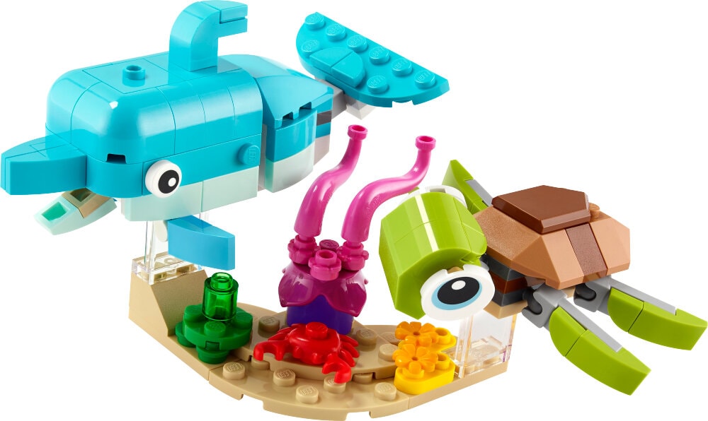 LEGO Creator - Delfin og skildpadde 6+