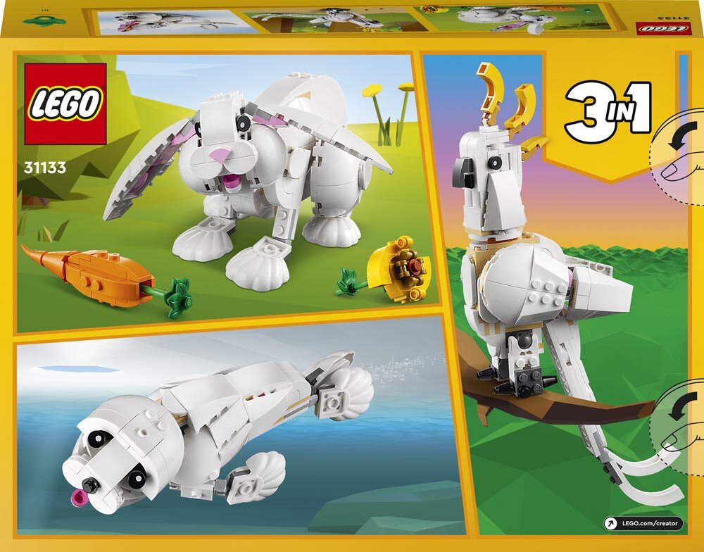 LEGO Creator - Hvid kanin 8+