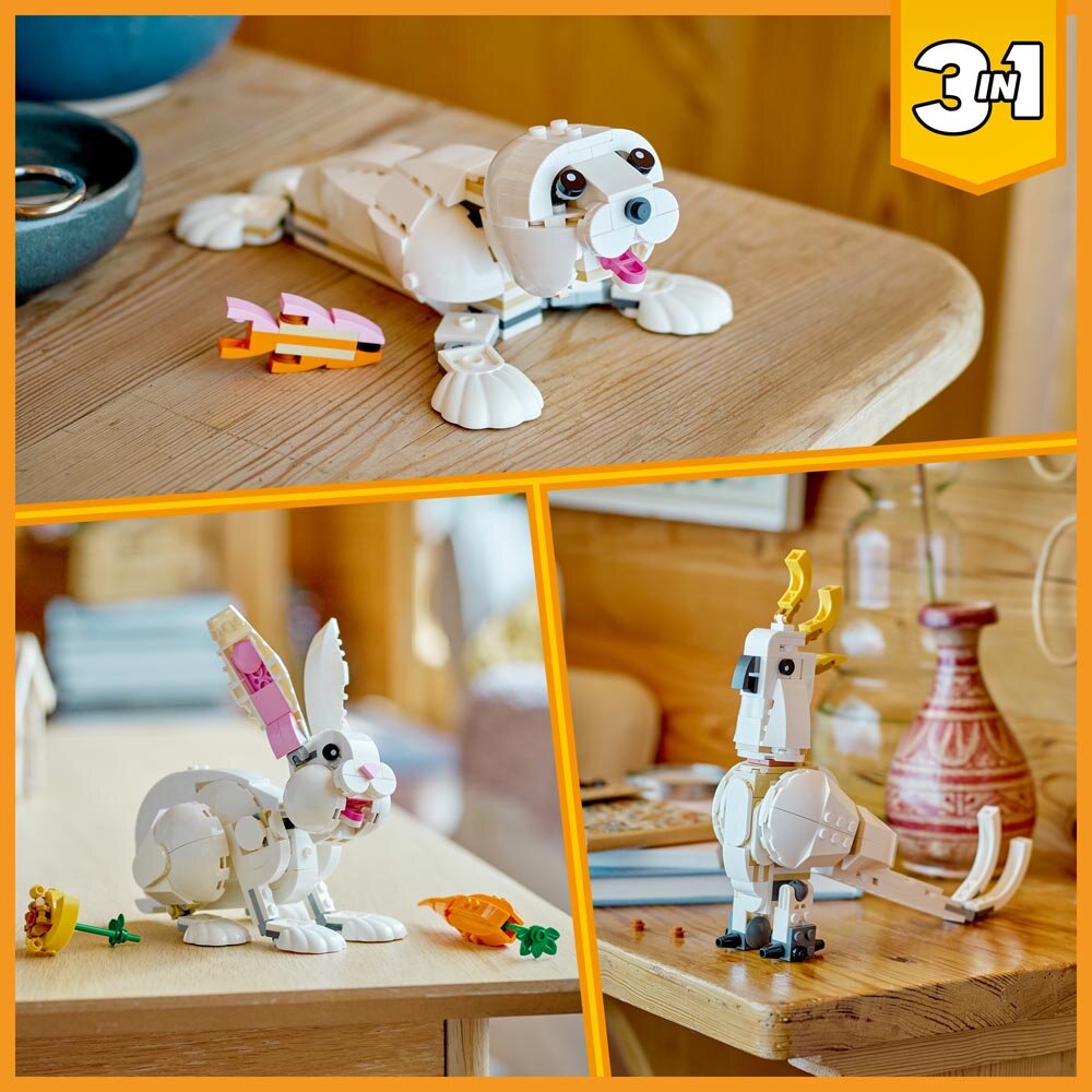 LEGO Creator - Hvid kanin 8+