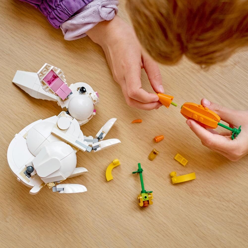 grinende Dental med undtagelse af LEGO Creator - Hvid kanin 8+