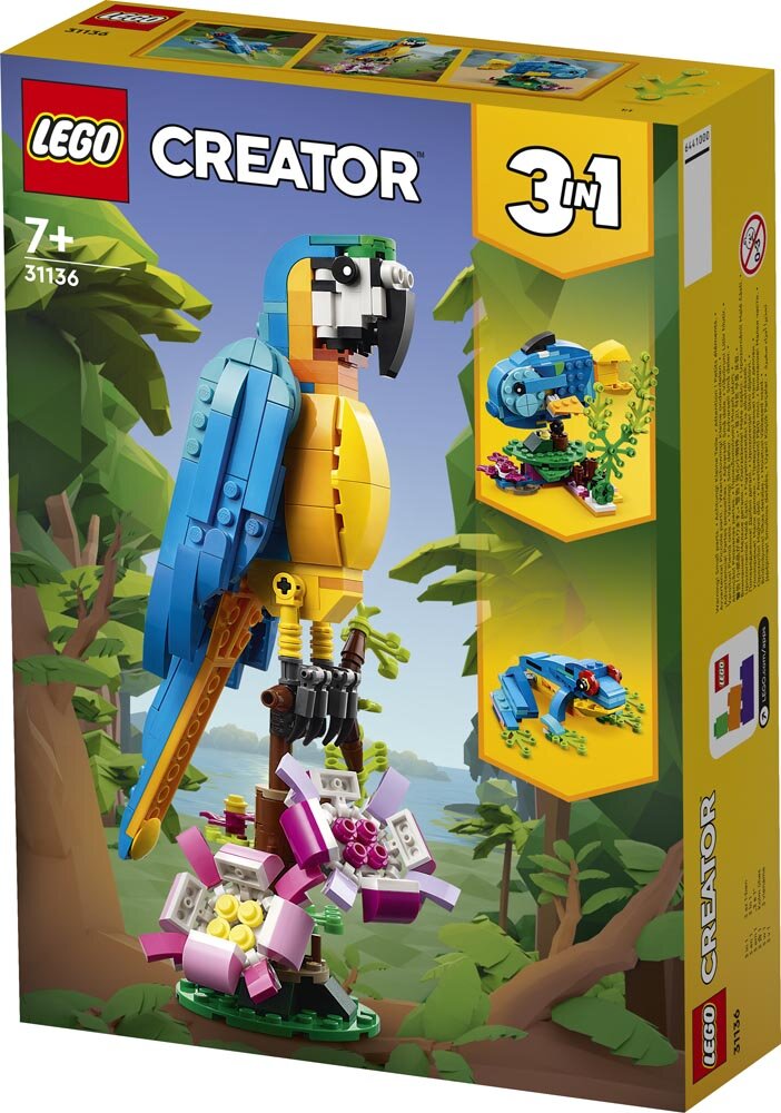 LEGO Creator - Eksotisk papegøje 7+