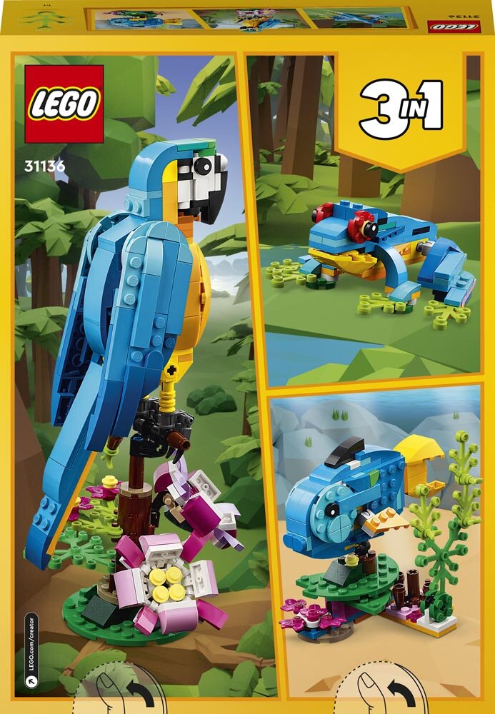 LEGO Creator - Eksotisk papegøje 7+