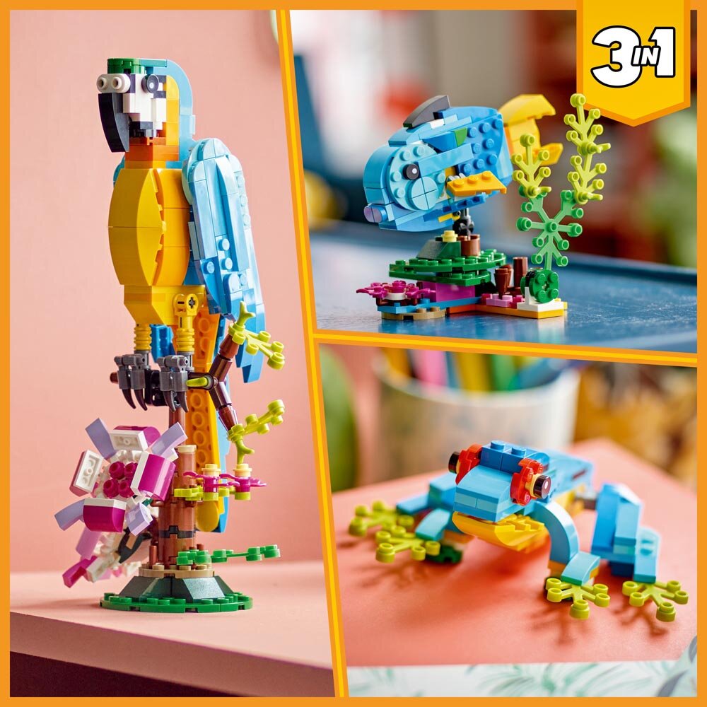 LEGO Creator - Eksotisk papegøje 7+