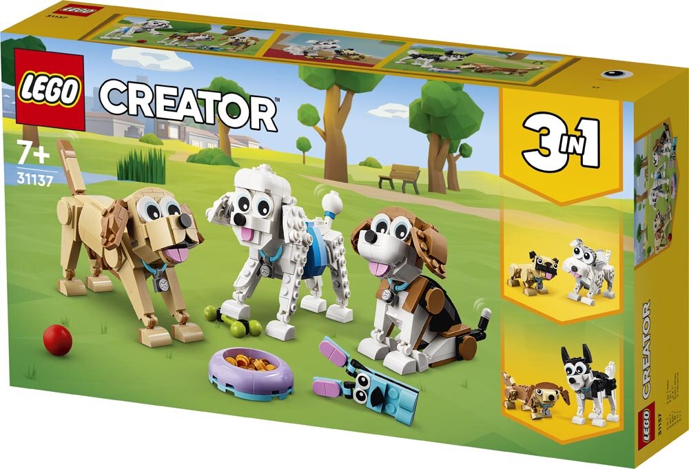 LEGO Creator - Bedårende hunde 7+