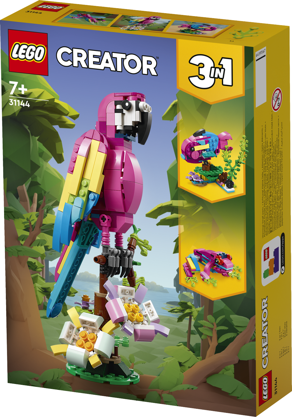 LEGO Creator - Eksotisk pink papegøje 7+