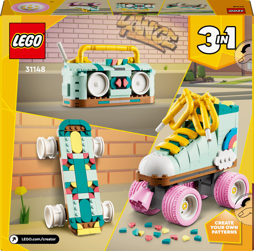 LEGO Creator - Retro-rulleskøjte 8+