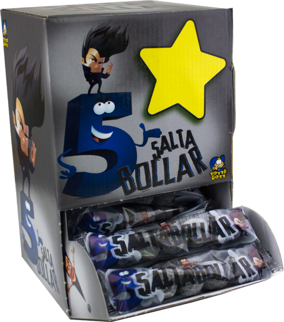 Saltlakrids kugler 5-pak (stykvis)