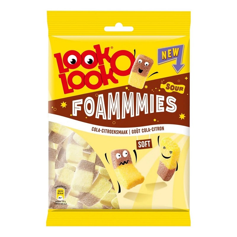Look-O-Look - Foammies Cola Citron 180 gram (Sidst før dato 2024-09-30)