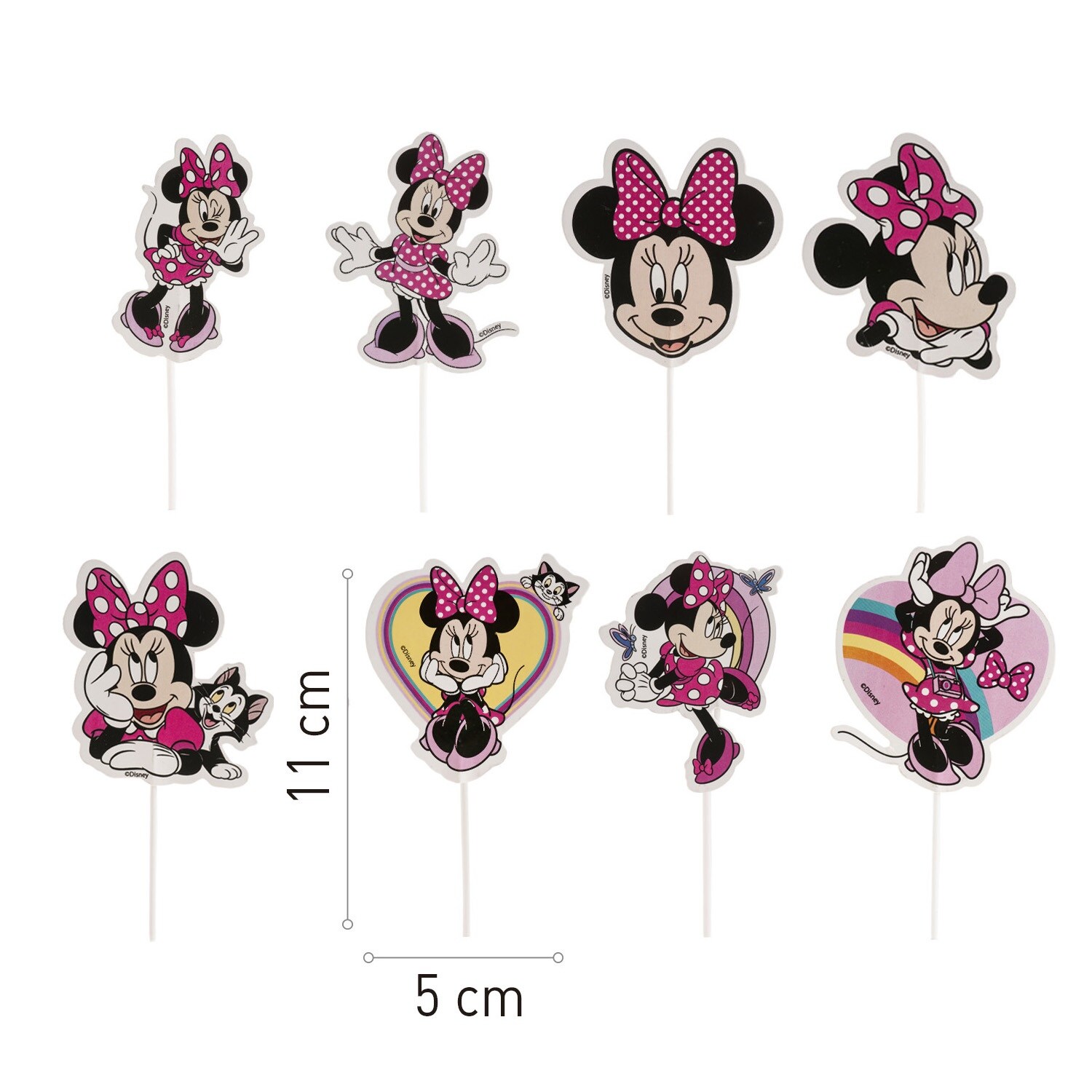 Mimmi Gris - Cake Toppers 16 stk