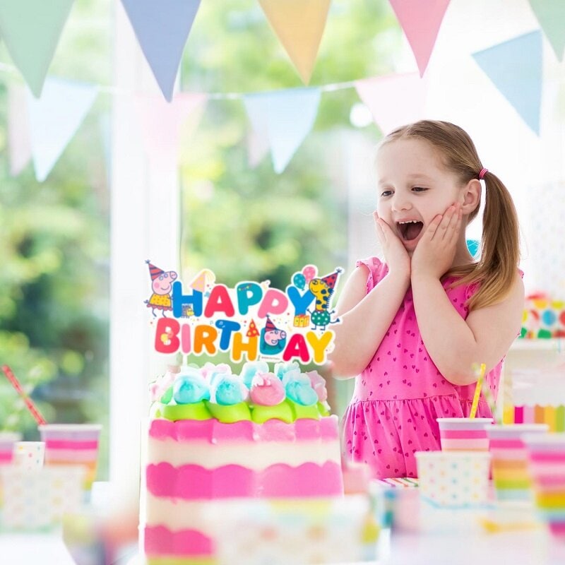 Gurli Gris - Cake Topper Happy Birthday