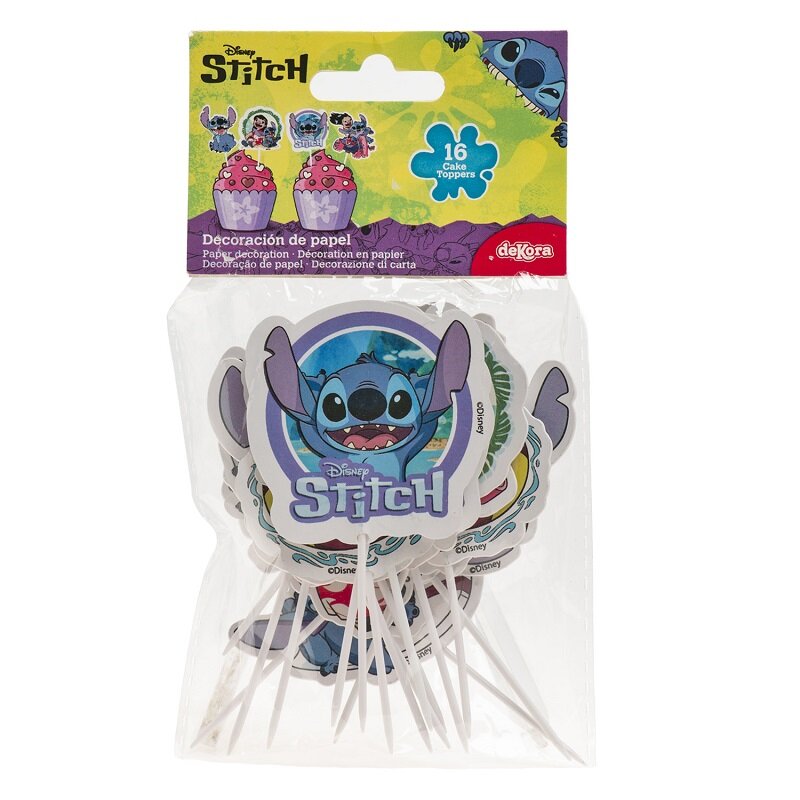 Lilo & Stitch - Cake Toppers 16 stk