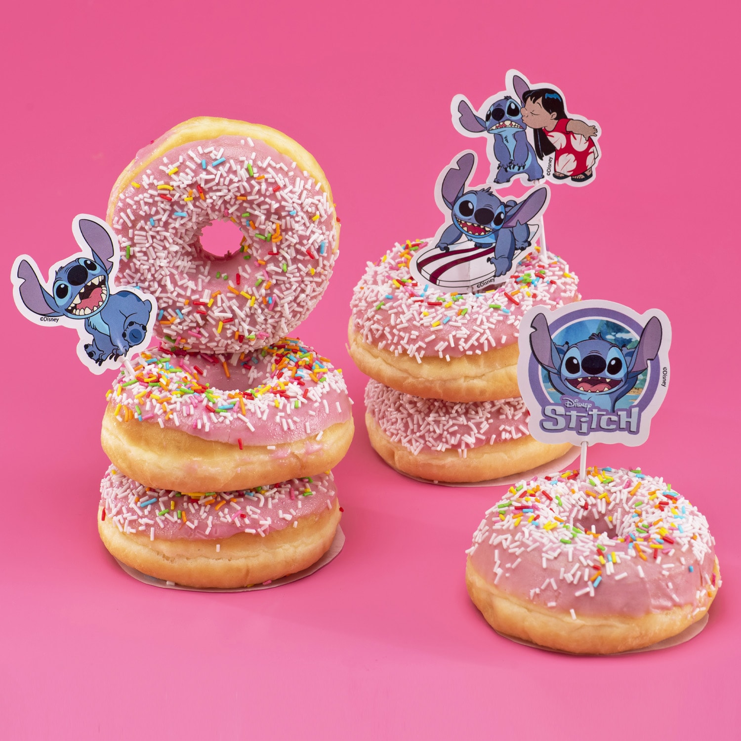 Lilo & Stitch - Cake Toppers 16 stk