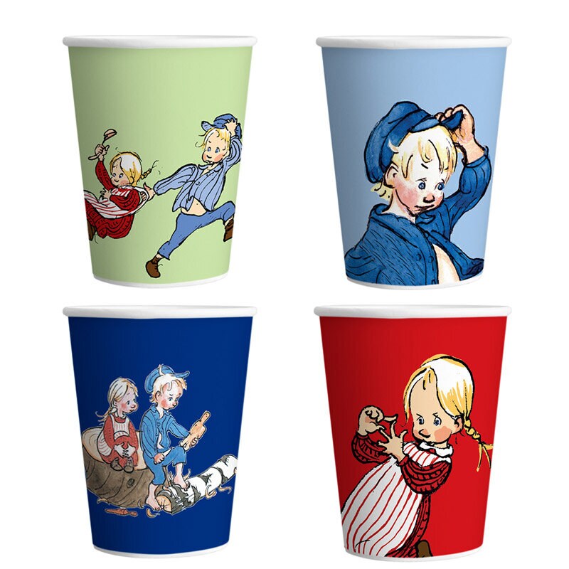 Emil fra Lønneberg - Papkrus 8 stk