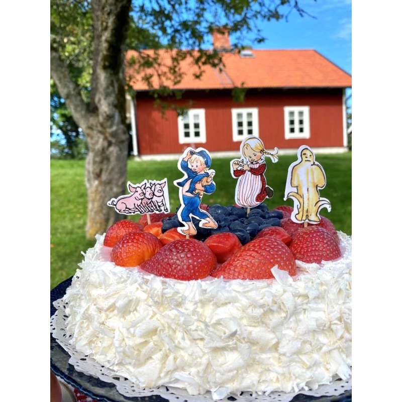Emil fra Lønneberg - Cake Toppers 8 stk