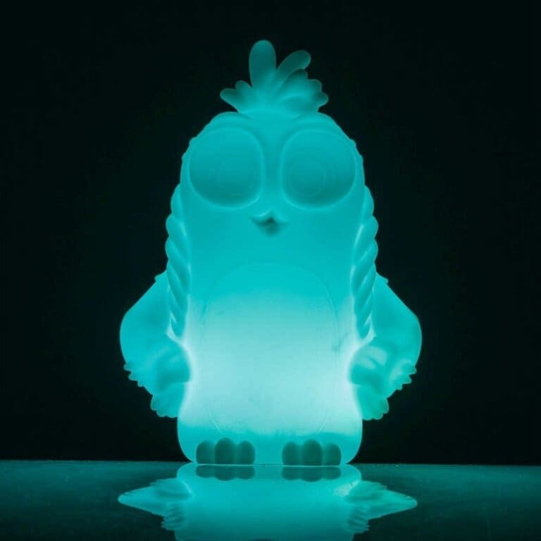 Angry Birds Silver - Farveskiftende Natlampe