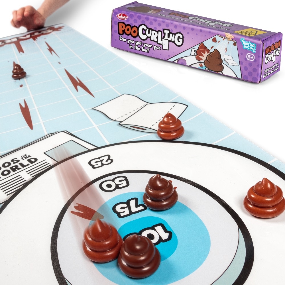 Brætspil - Poo Curling