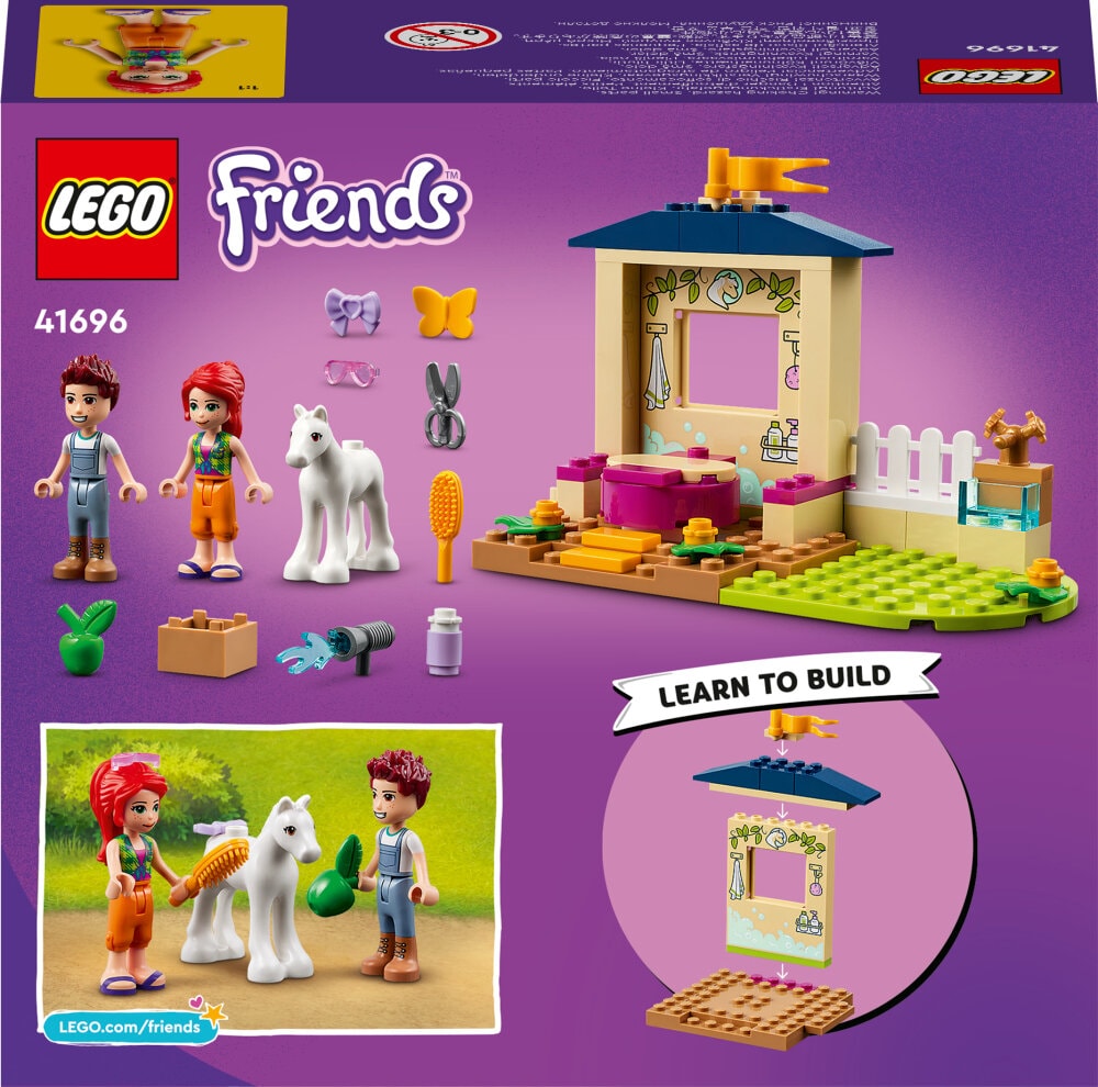 LEGO Friends - Stald med ponyvask 4+
