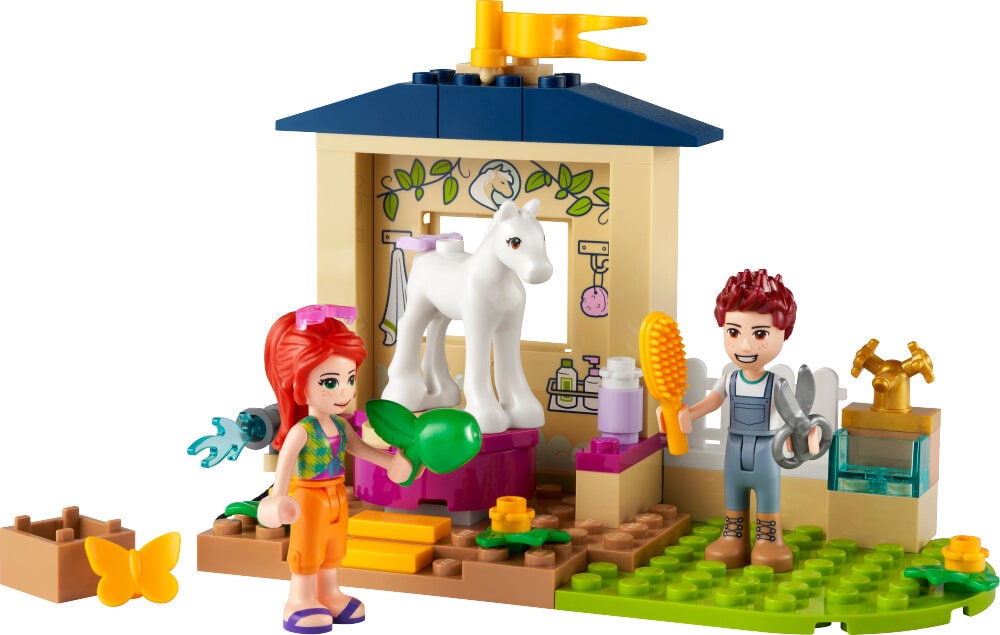 LEGO Friends - Stald med ponyvask 4+