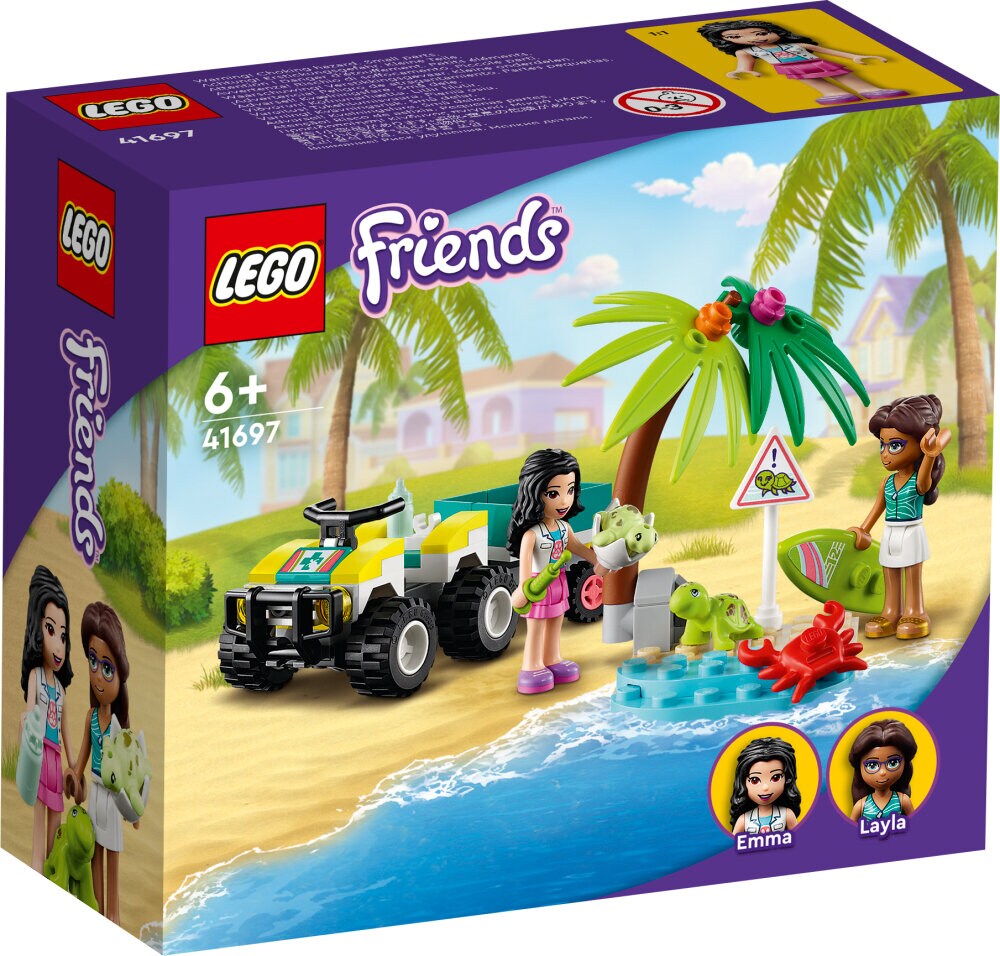 LEGO Friends - Skildpadde-redningskøretøj 6+