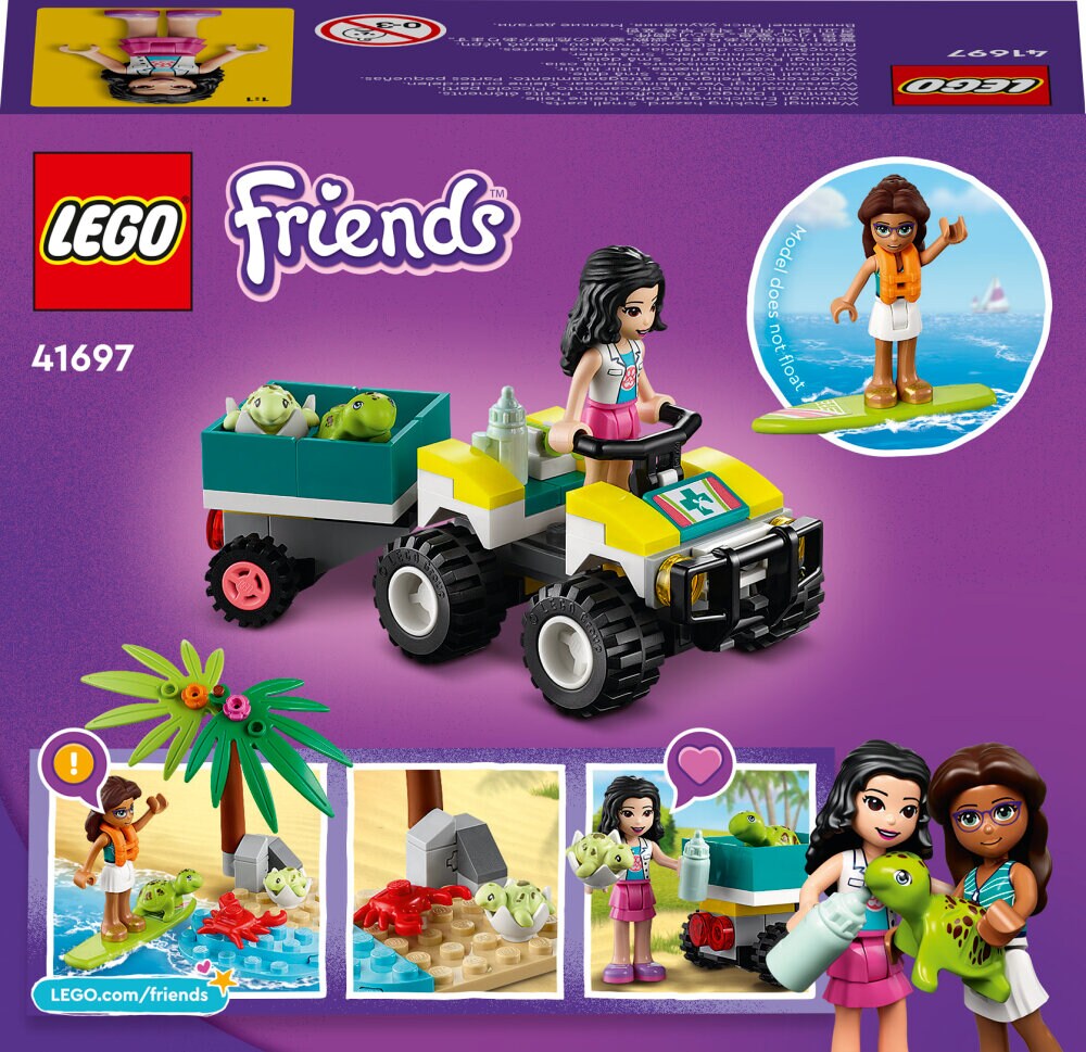 LEGO Friends - Skildpadde-redningskøretøj 6+