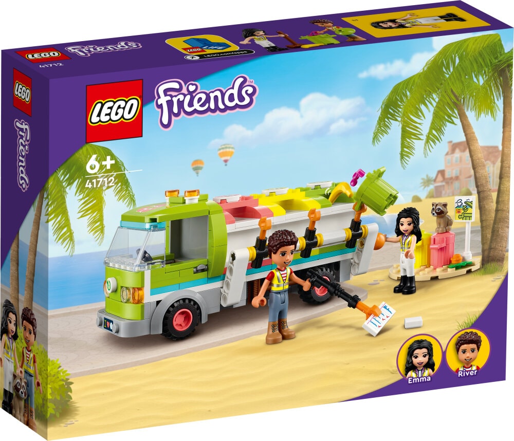 LEGO Friends - Affaldssorteringsbil 6+
