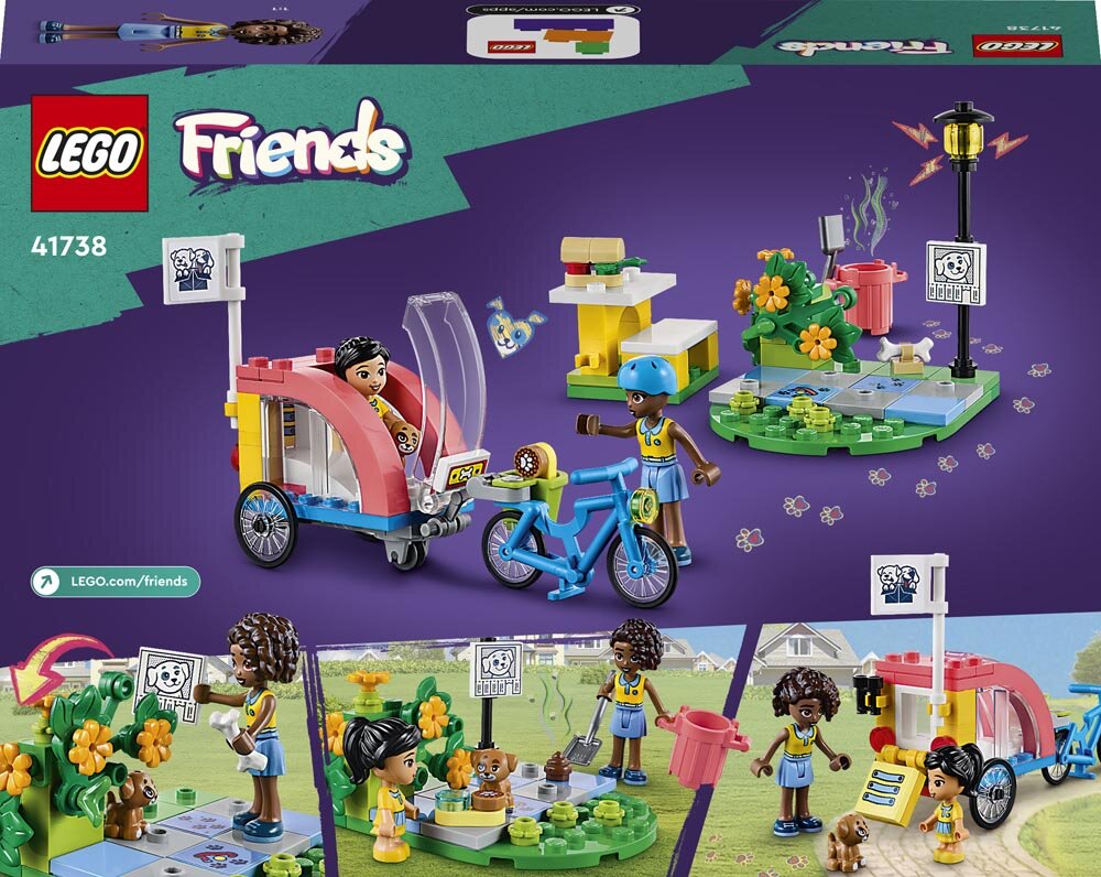 LEGO Friends - Hunderedningscykel 6+
