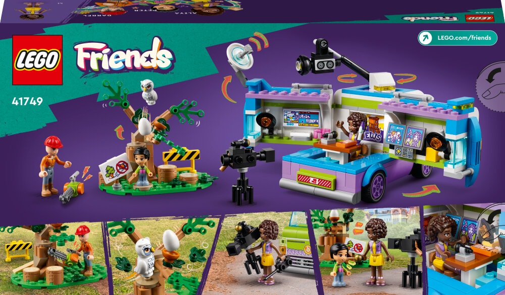 LEGO Friends - Reportagevogn 6+