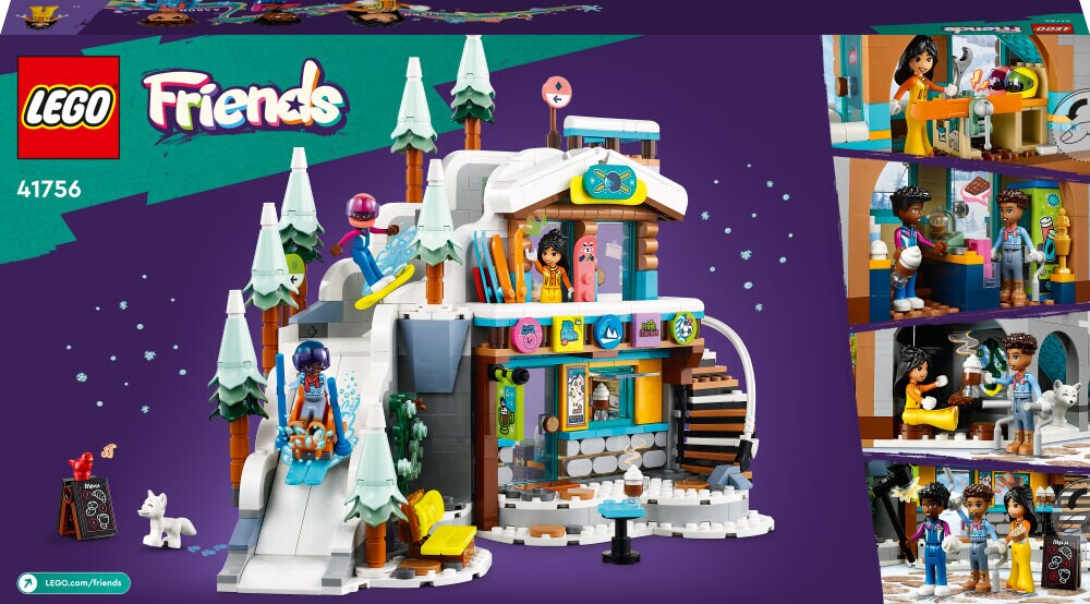 LEGO Friends - Skibakke og café 9+