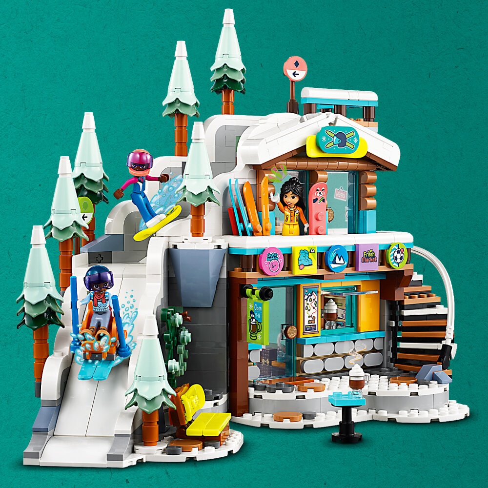 LEGO Friends - Skibakke og café 9+