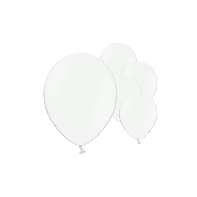 Balloner Hvid 100-pak (12 cm)