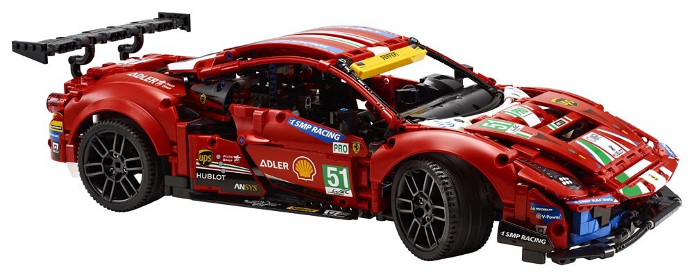 LEGO Ferrari 488 GTE AF Corse 18+