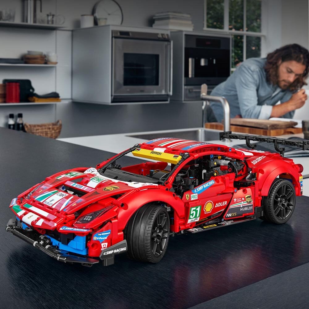 LEGO Ferrari 488 GTE AF Corse 18+