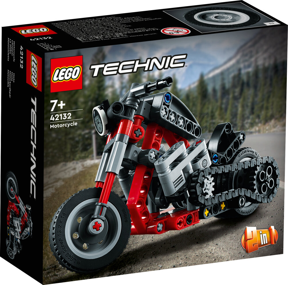 LEGO Technic - Motorcykel 7+