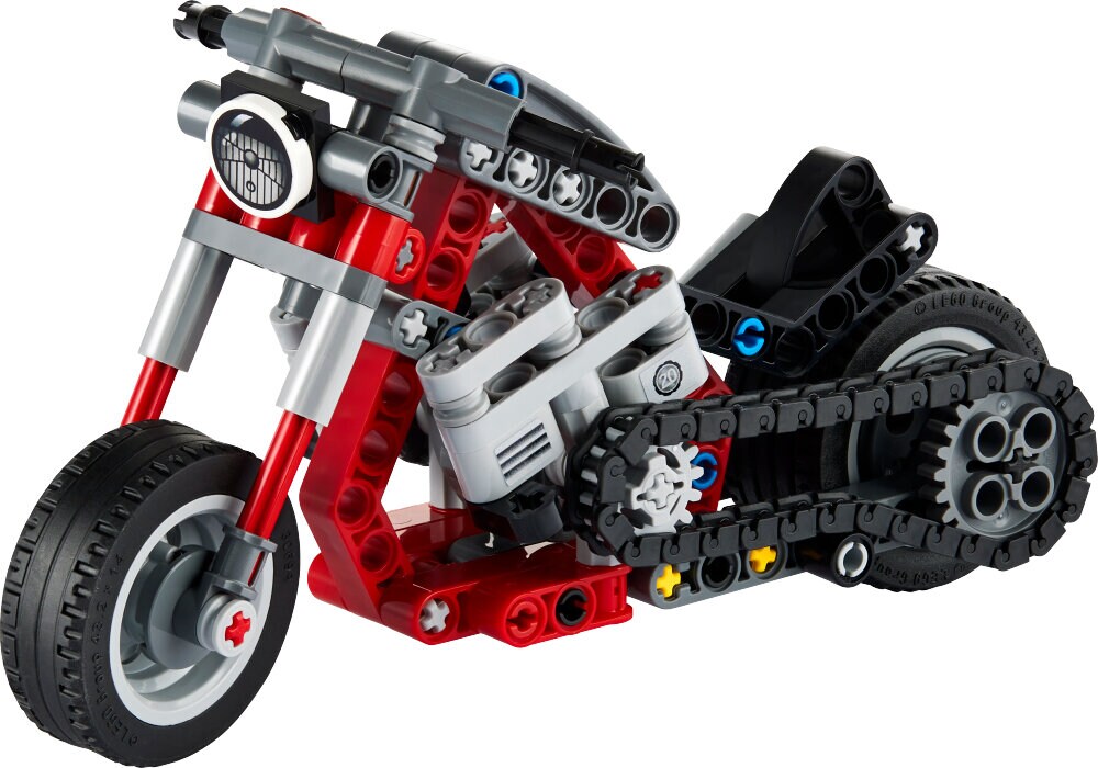 LEGO Technic - Motorcykel 7+